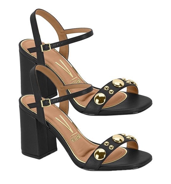 Sandália Vizzano 6409.216 Feminino Preto 3