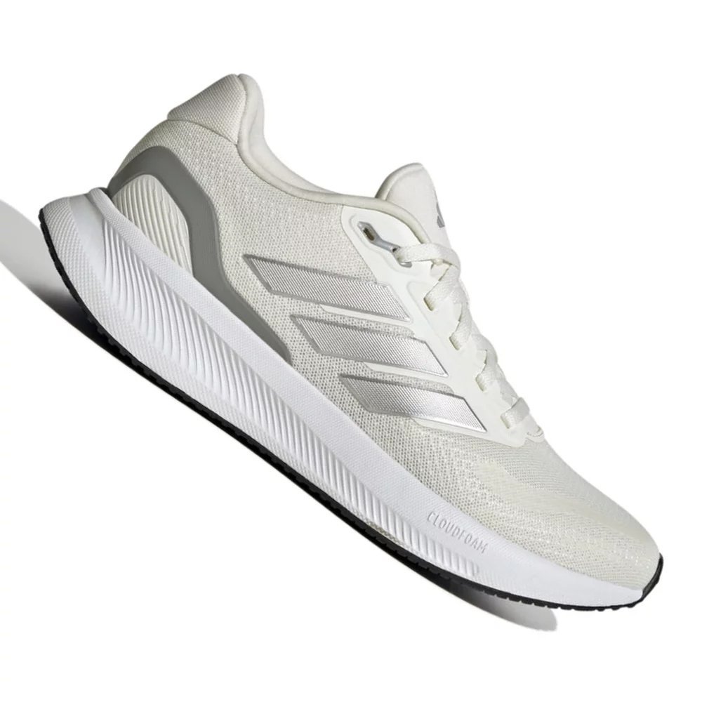Tênis Adidas Runfalcon 3.0 Feminino Branco/Prata 4