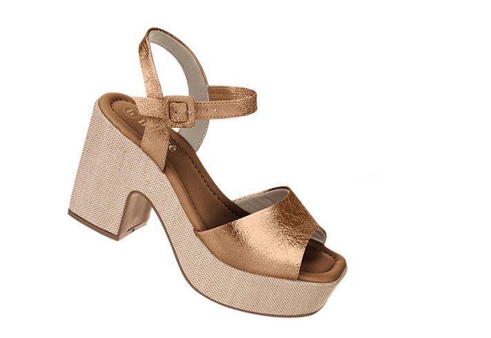 Sandália Bebece T5119 Feminino Dourado 3