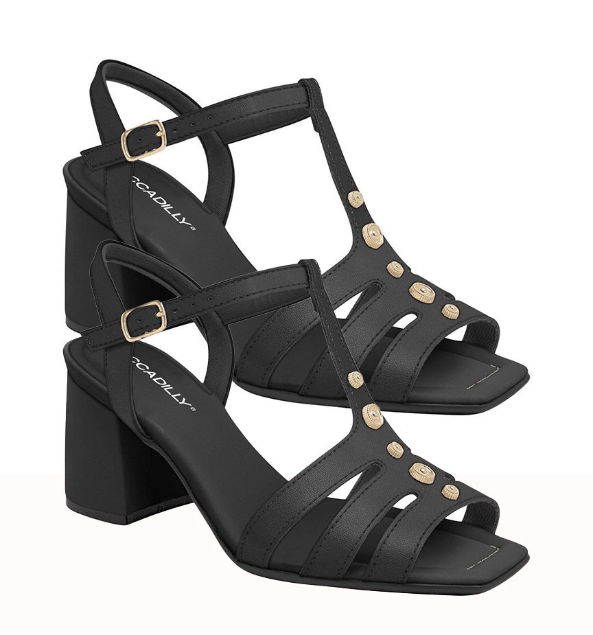 Sandália Piccadilly 626042 Feminino Dourado