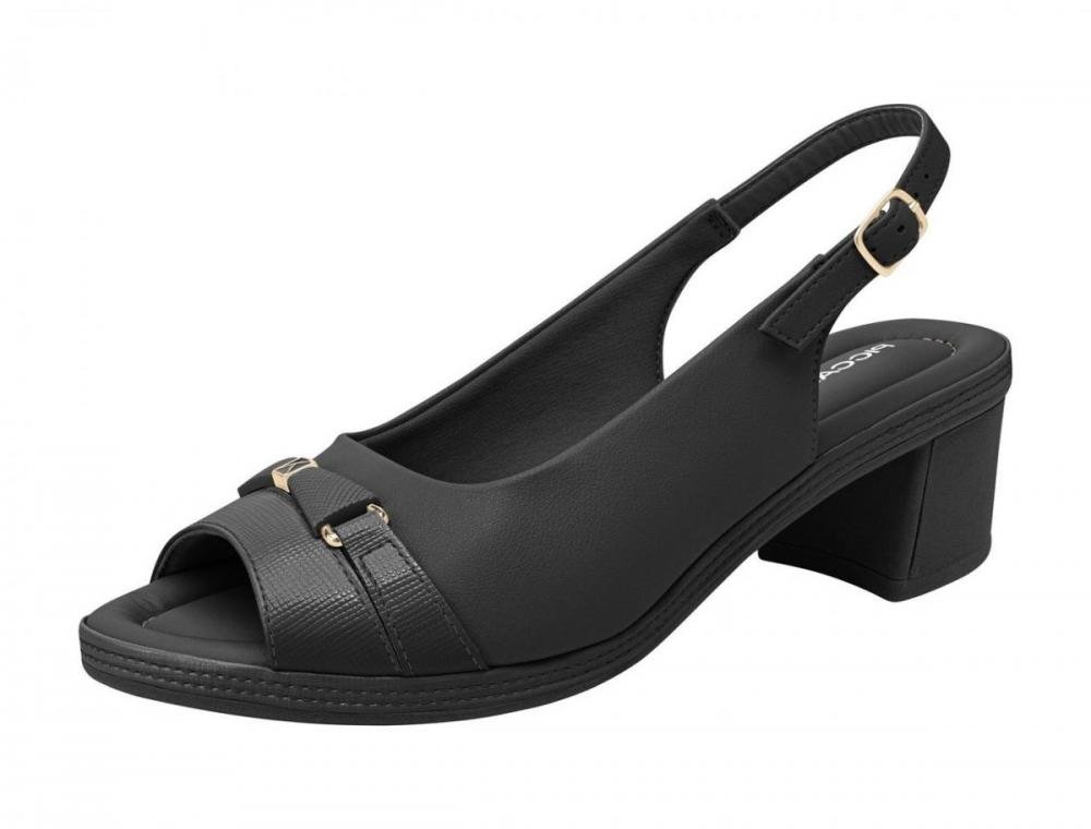 Sandália Piccadilly 566058 Feminino Preto 2