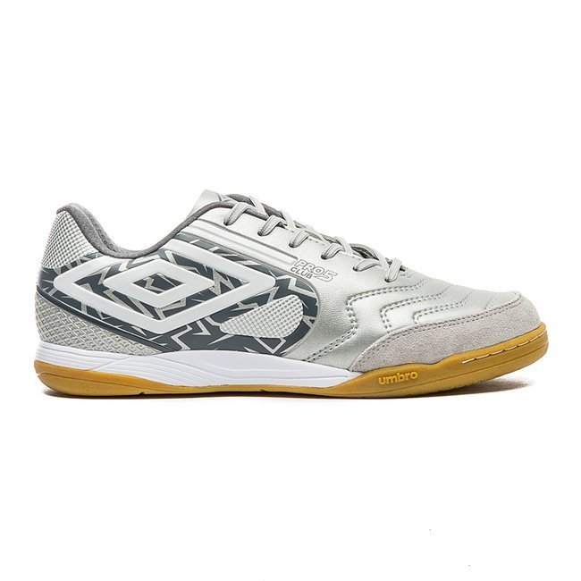 Chuteira Futsal Umbro Pro 5 Bump Cinza 1