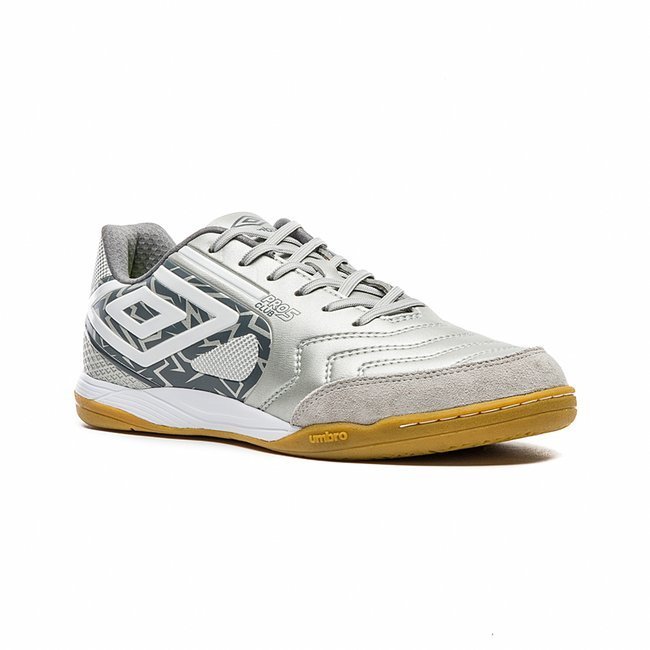 Chuteira Futsal Umbro Pro 5 Bump Cinza 2