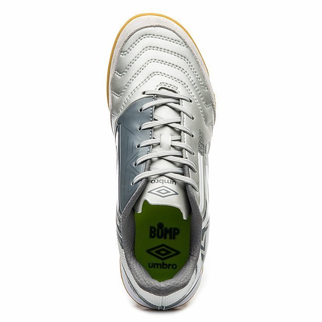 Chuteira Futsal Umbro Pro 5 Bump Cinza 4