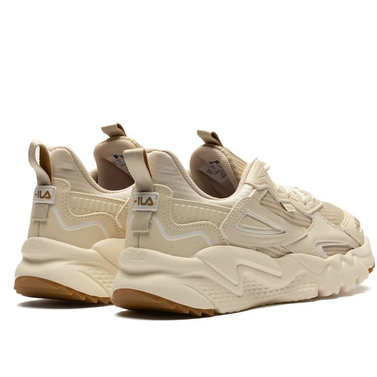 Tênis Esportivo Fila Venture Tracer Feminino Bege 4