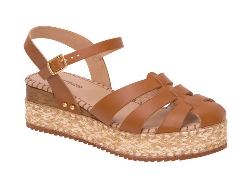 Sandália em Couro Bottero 364204 Feminino Branco 3