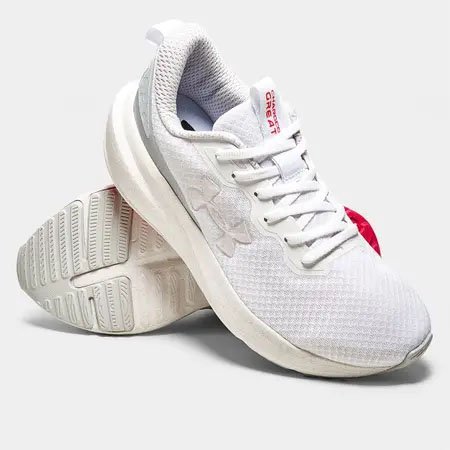 Tênis esportivo Under Armour Charged Great Feminino Branco 4