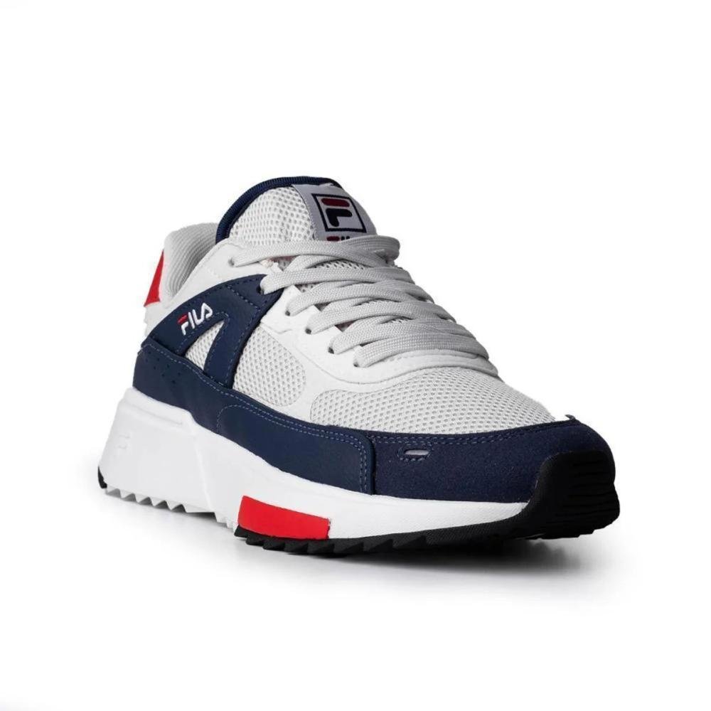 Tênis Casual Fila Virtous Retro Masculino Branco 3