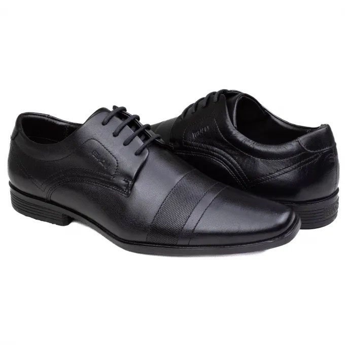 Sapato Social 4085 Ferracini Masculino Preto 2