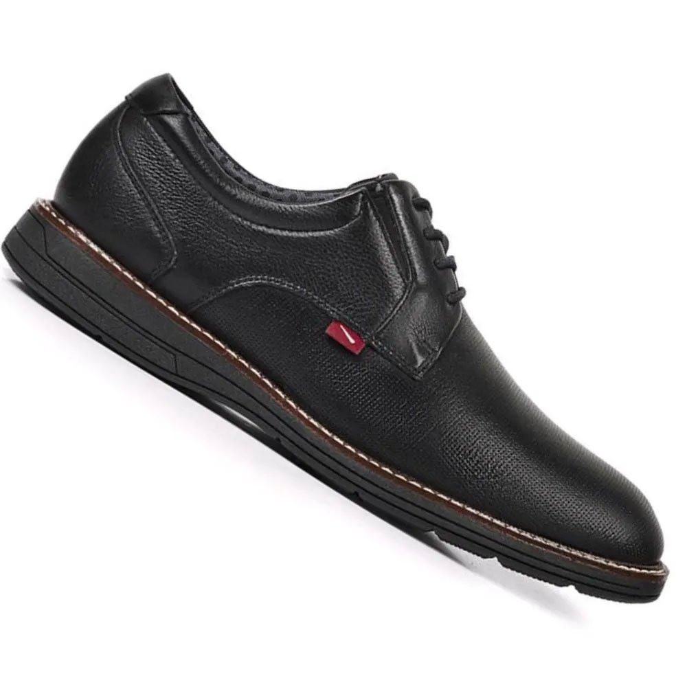 Sapato Ferracini 6152-675 Masculino Preto 2