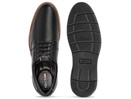 Sapato Ferracini 6152-675 Masculino Preto 3