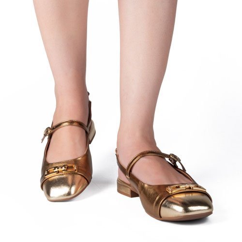 Sapato Dakota D0071 Feminino Bronze 2