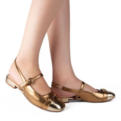 Sapato Dakota D0071 Feminino Bronze 4