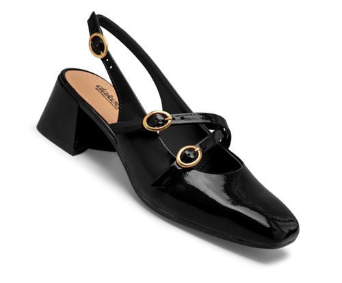 Sapato Chanel Dakota D0081 Feminino Preto 3