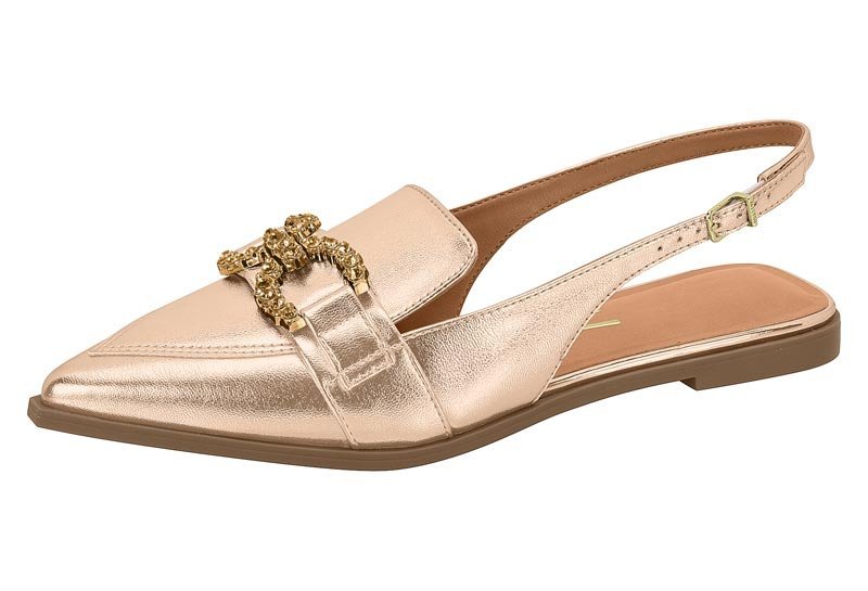 Sapatilha Slingback Vizzano 1449.103 Feminino Dourado 2