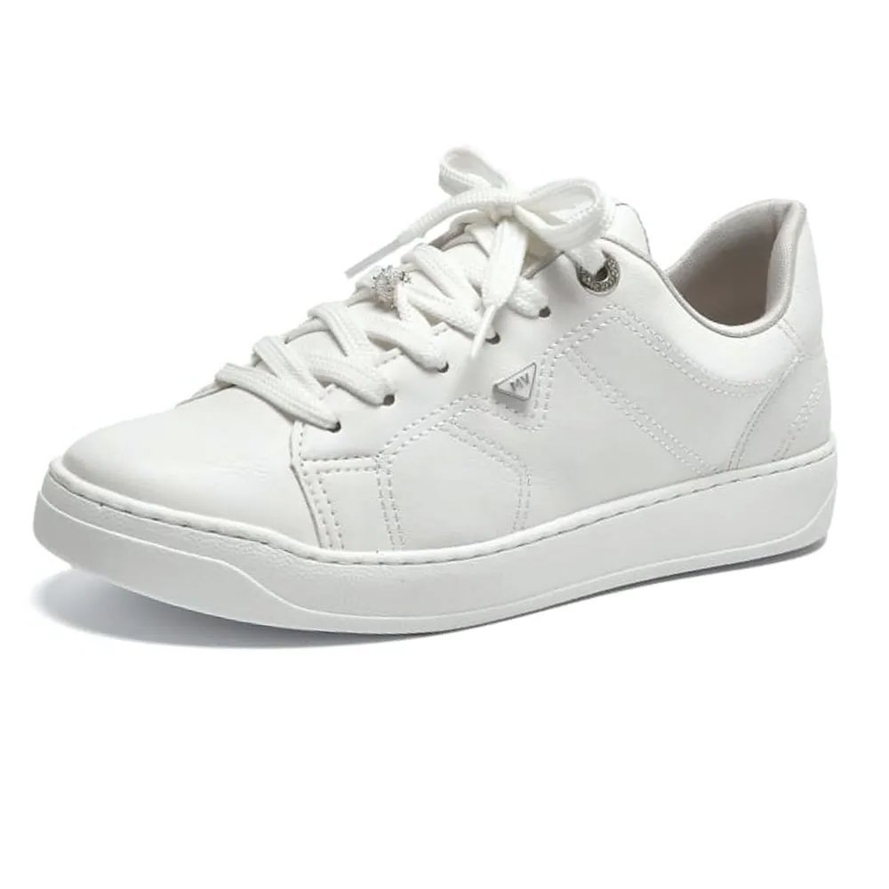 Tênis Casual Via Marte 220-003 Feminino Branco 2