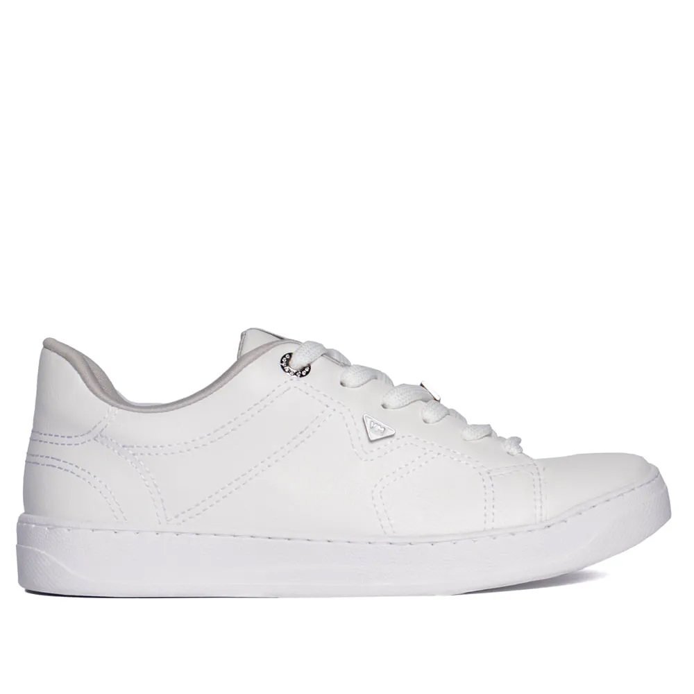 Tênis Casual Via Marte 220-003 Feminino Branco 4