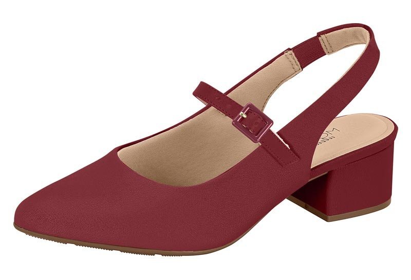 Sapato Modare 7340.125 Feminino Vermelho 2
