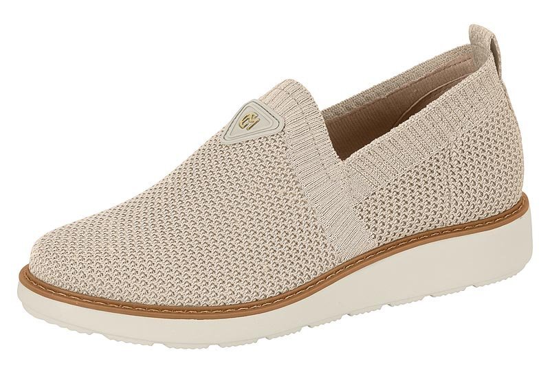 Tênis Meia Casual Modare 7400.102 Feminino Off White 2