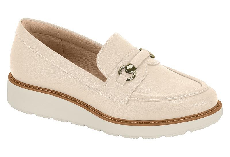 Sapato Mocassim Modare 7400.103 Feminino Branco 1