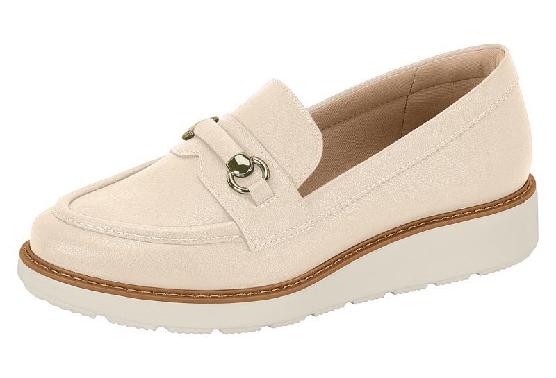 Sapato Mocassim Modare 7400.103 Feminino Branco 2