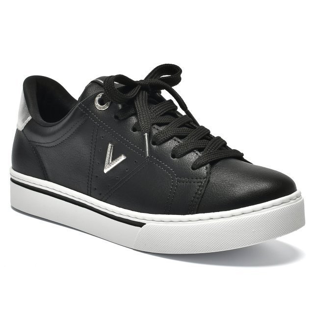 Tênis Casual Via Marte 016-017 Feminino Preto 1