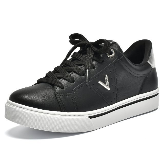 Tênis Casual Via Marte 016-017 Feminino Preto 2