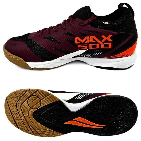 Chuteira Futsal Penalty Max 500 Locker Masculina Vermelho 3
