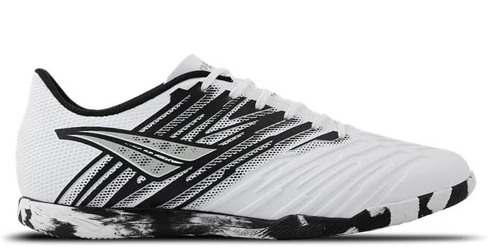 Chuteira Futsal Penalty Furia Y-4 Masculina Branco/Preto 1