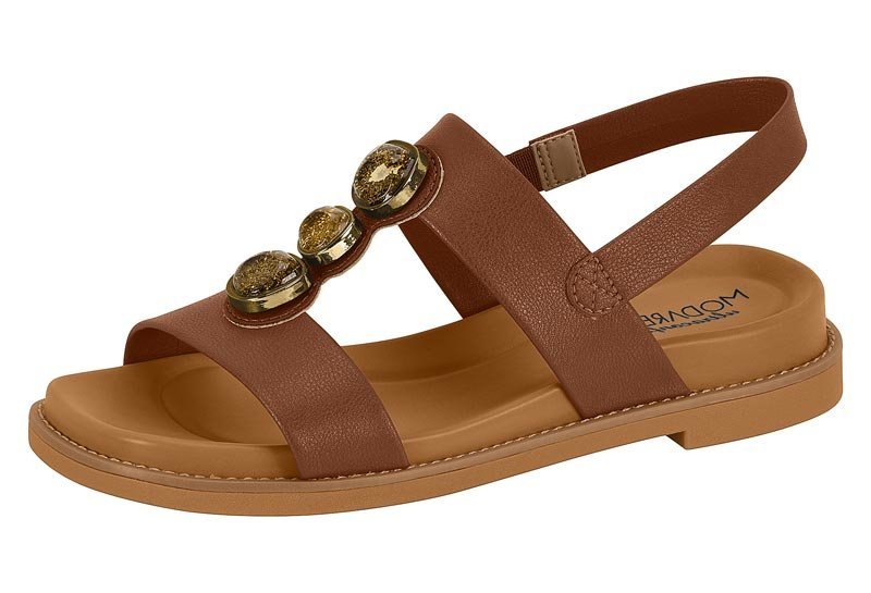 Sandália Modare 7205.106 Feminino Camel 2