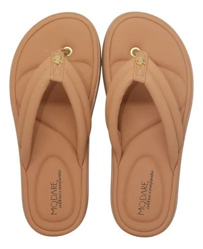 Tamanco Modare 7209.109 Feminino Bege 2