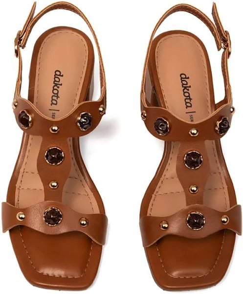 Sandakia Dakota Y9581 Feminina Marrom 2