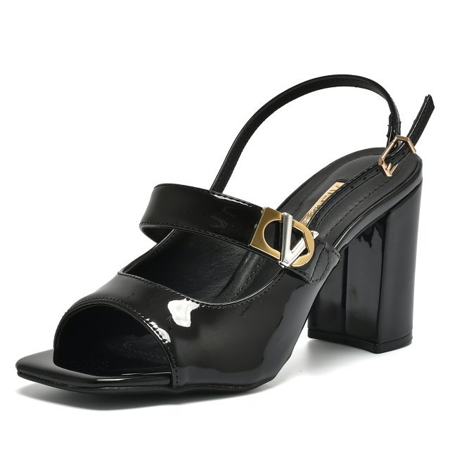 Sandália Via Marte 139-026 Feminino Preto 2