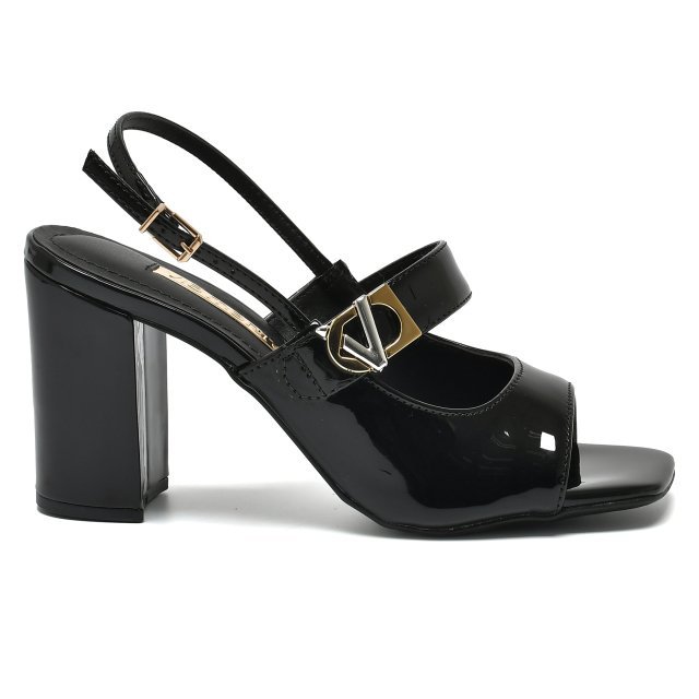 Sandália Via Marte 139-026 Feminino Preto 3