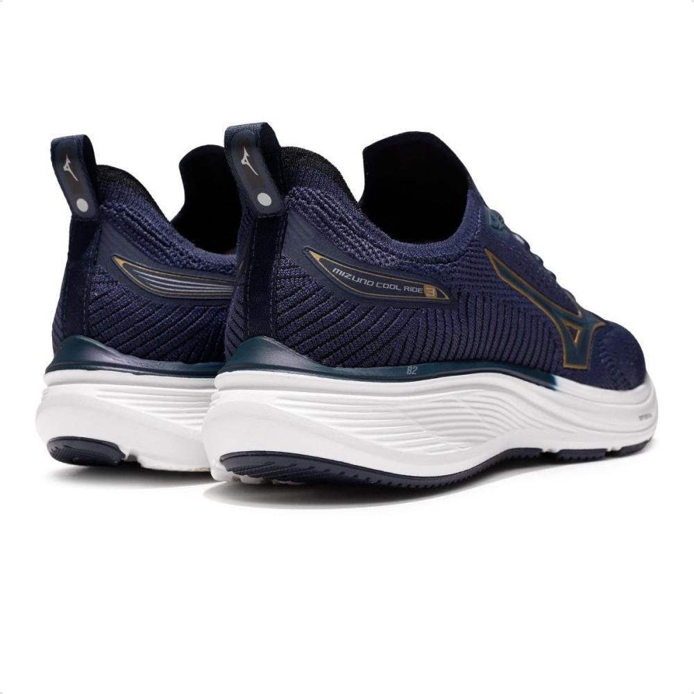 Tênis Esportivo Mizuno Cool Ride 3 Masculino Azul 4