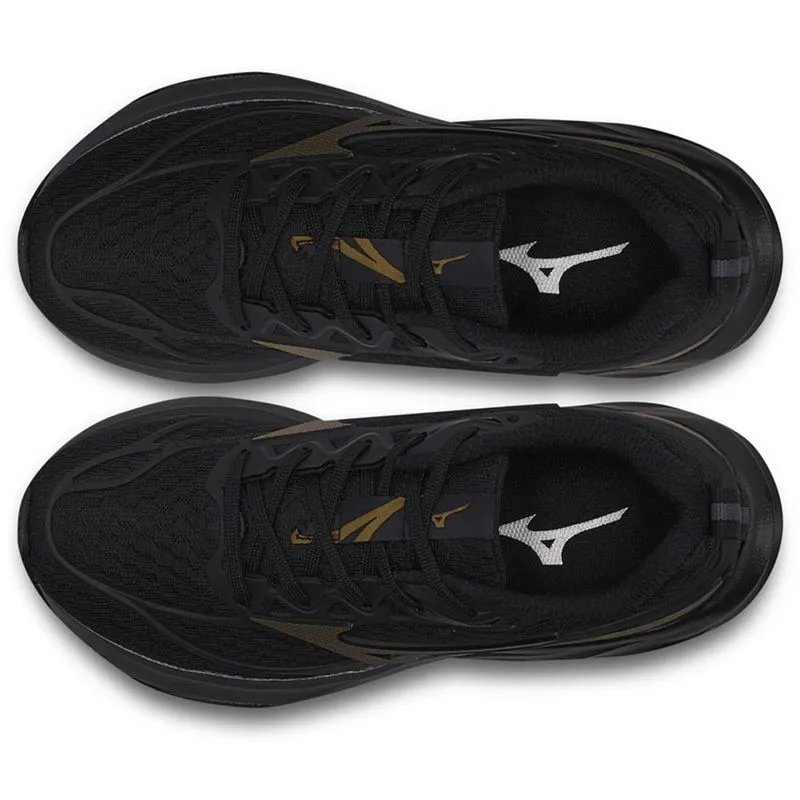 Tênis Esportivo Mizuno Space 5 Junior Infantil Masculino Azul Marinho 4