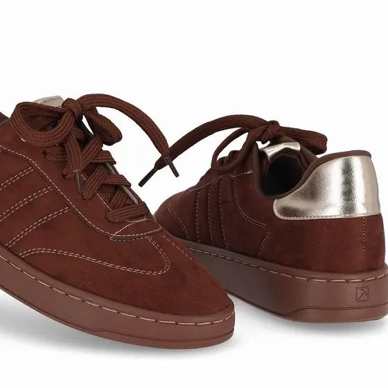 Tenis Piccadilly 985024 Feminino Marrom 2