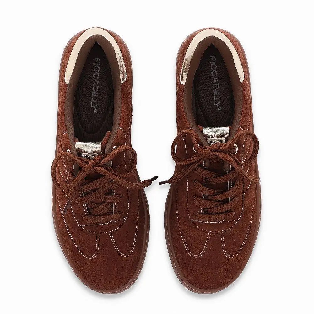 Tenis Piccadilly 985024 Feminino Marrom 4