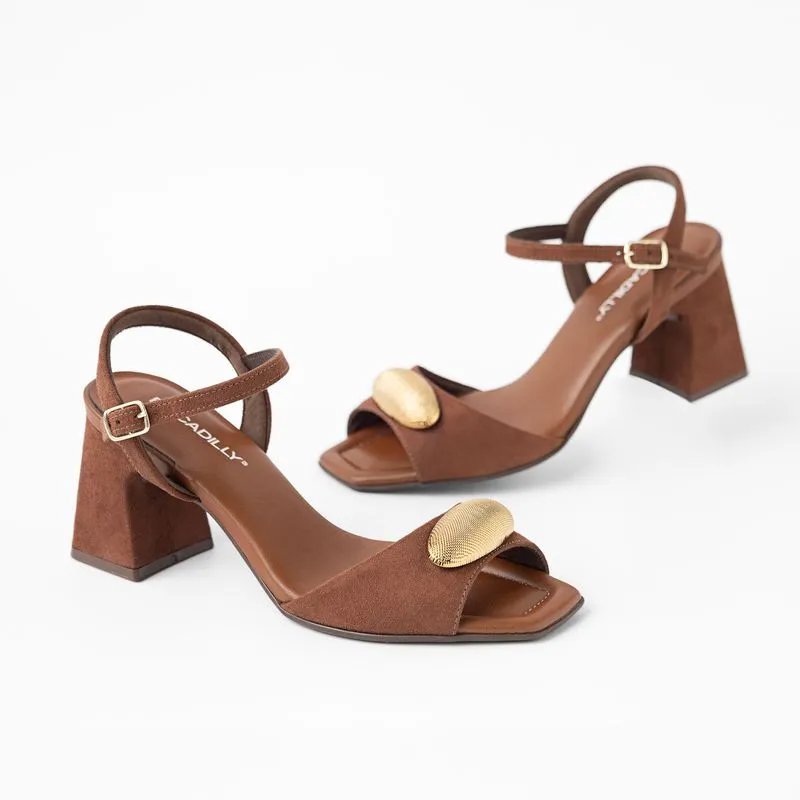 Sandalia Piccadilly 6260535 Feminina Marrom 3