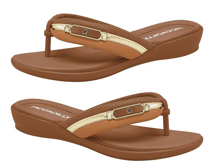 Tamanco Piccadilly 500411 Feminino Bege 2