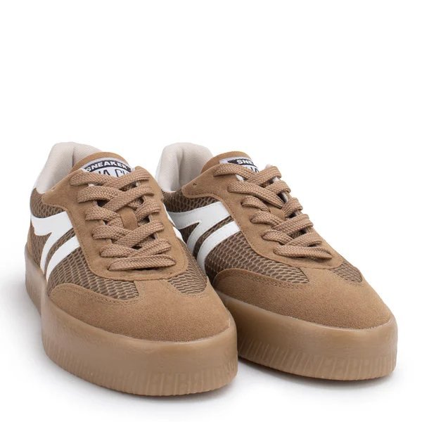 Tênis Casual Sua Cia 8361.16061t Feminino Bege 2