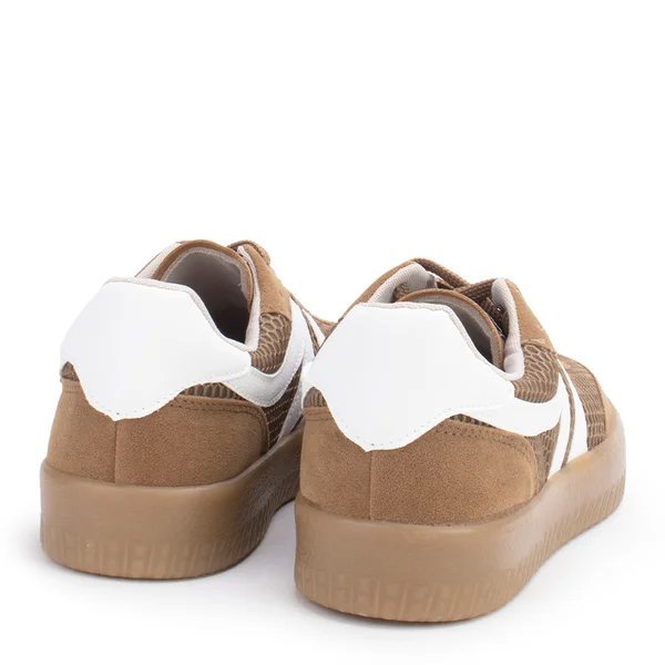 Tênis Casual Sua Cia 8361.16061t Feminino Bege 3