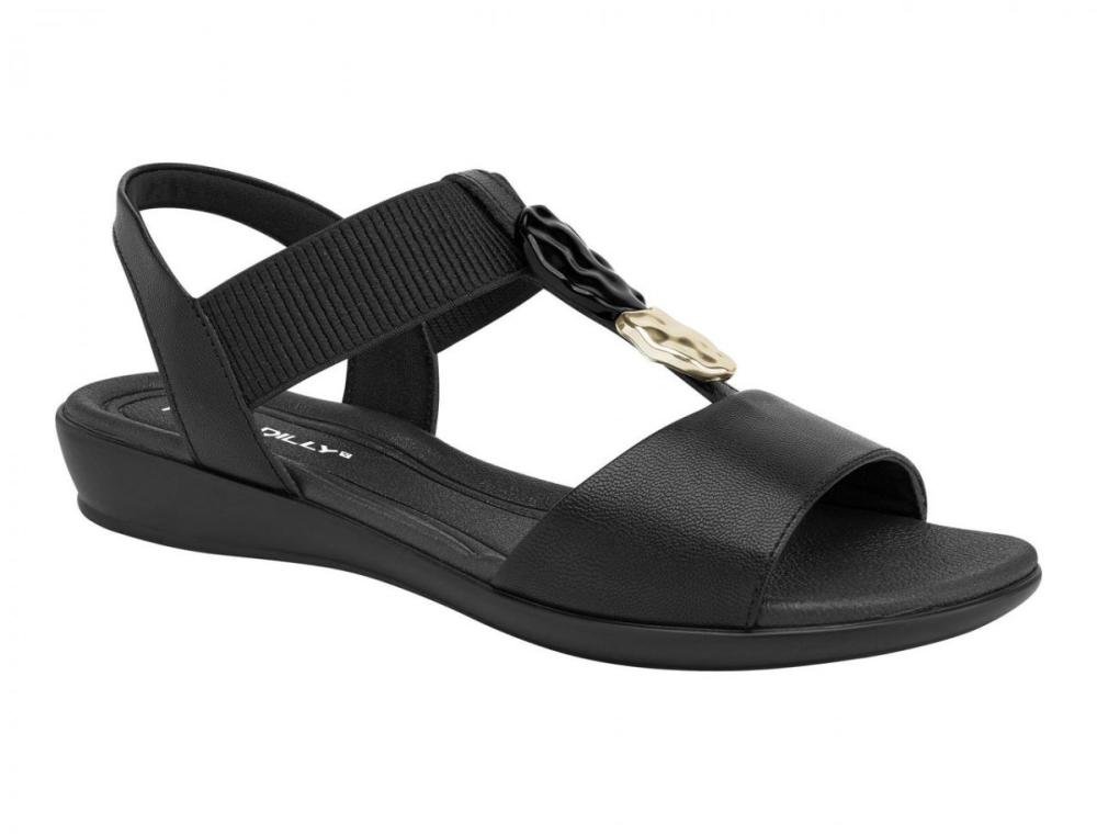 Sandalia Piccadilly 500405 Feminina Preto 3