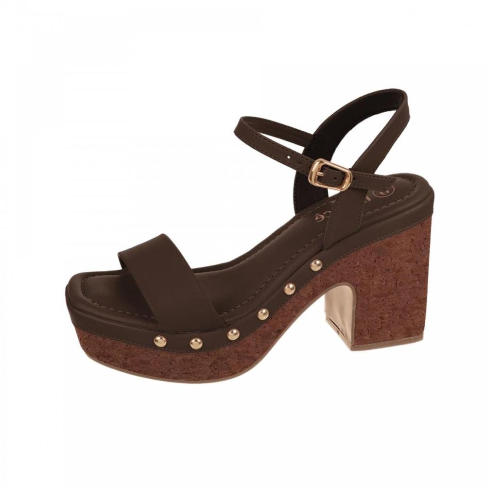 Sandália Bebece T5110-134 Feminino Marrom 2