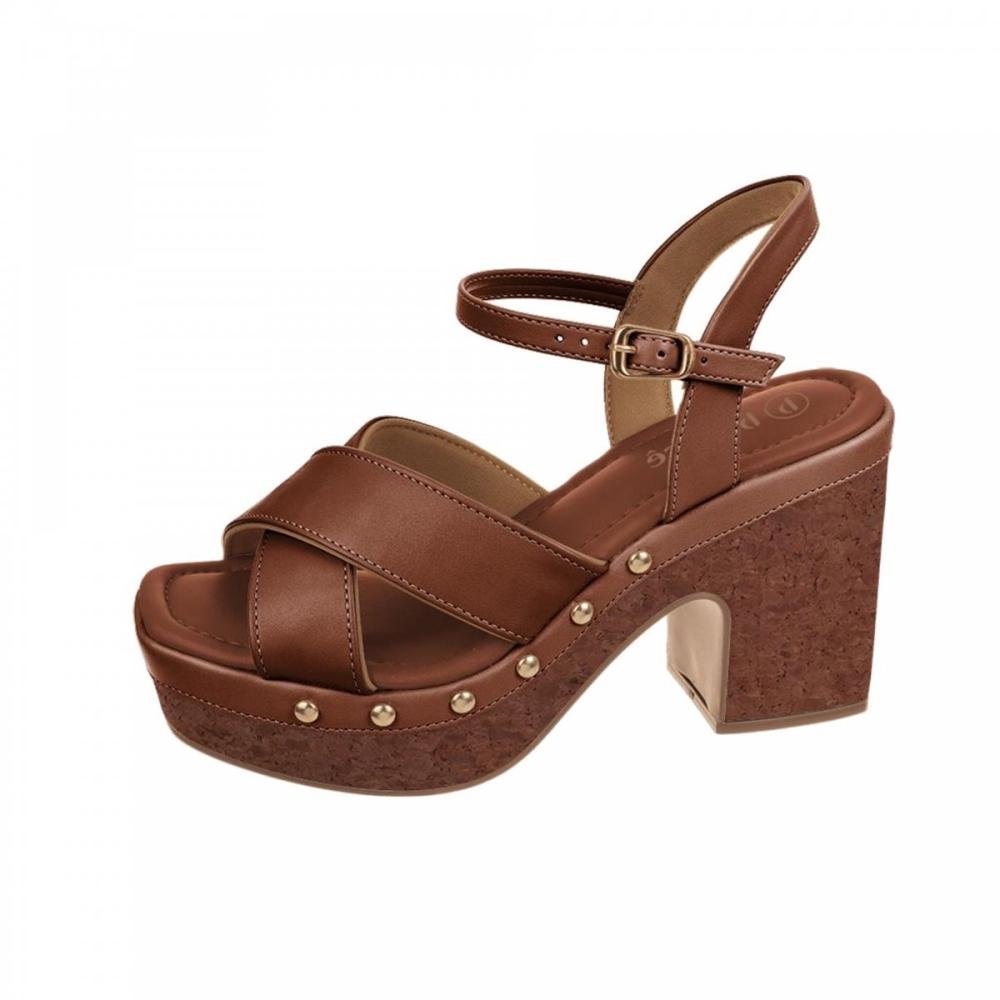 Sandália Bebece T5110-130 Feminino Marrom 2