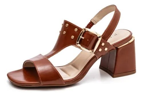 Sandália Bebece T6011-202 Feminino Marrom 2