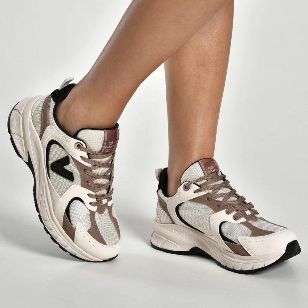 Tênis Via Marte 240-008-06 Feminino Off White 2