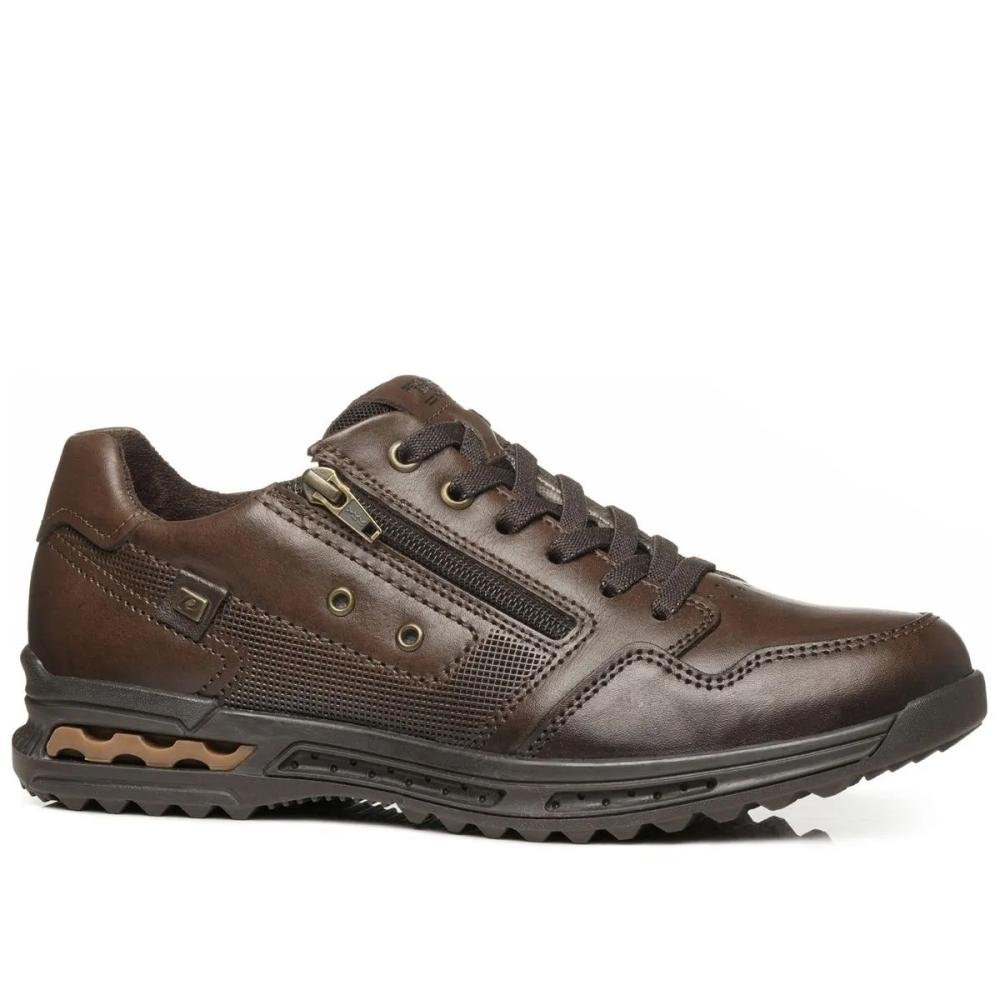 Sapatênis Pegada 111801 Masculino Marrom 2