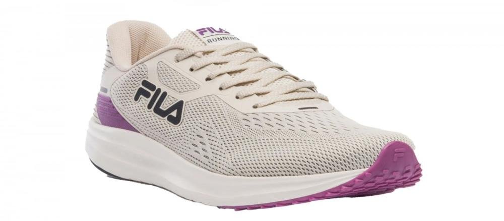 Tênis Esportivo Fila Fastness Feminino Bege 2