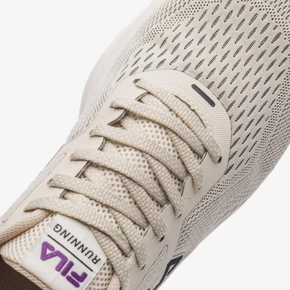 Tênis Esportivo Fila Fastness Feminino Bege 4